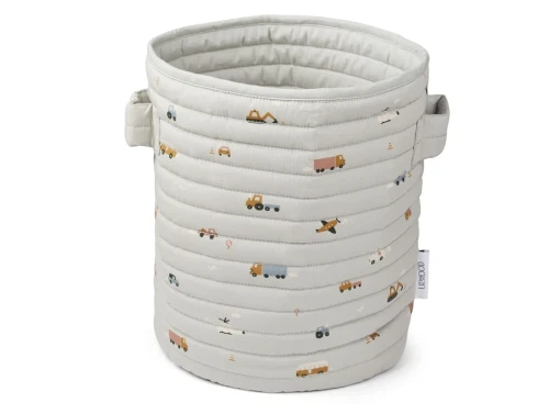 Liewood vehicles dove blue mix quiltet kurv Ally